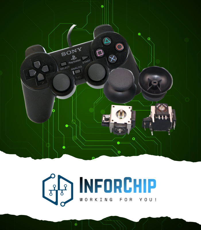 18 Substituição dos Analógicos do Comando – Playstation 2 - Image 1