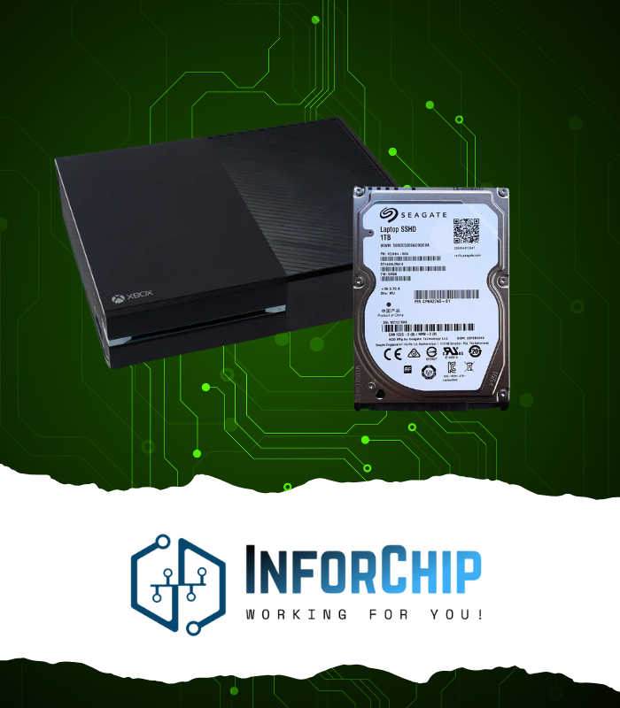 111 Substituição de Disco Rígido 1TB – Xbox One - Image 1