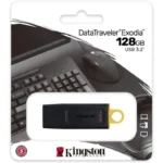 Pen Drive Unidade flash Kingston DataTraveler Exodia 128GB USB 3.2 Gen 1 Preto Amarelo - Image 6