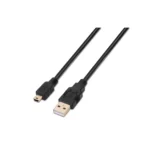 Cabo AISENS A101-0025 USB 2.0 A para Mini-USB B 1,8MT