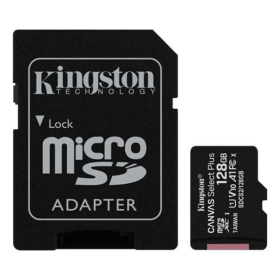 Kingston 128GB MicroSDXC Canvas Select Plus Class10 UHS-I + Adaptador - Image 2