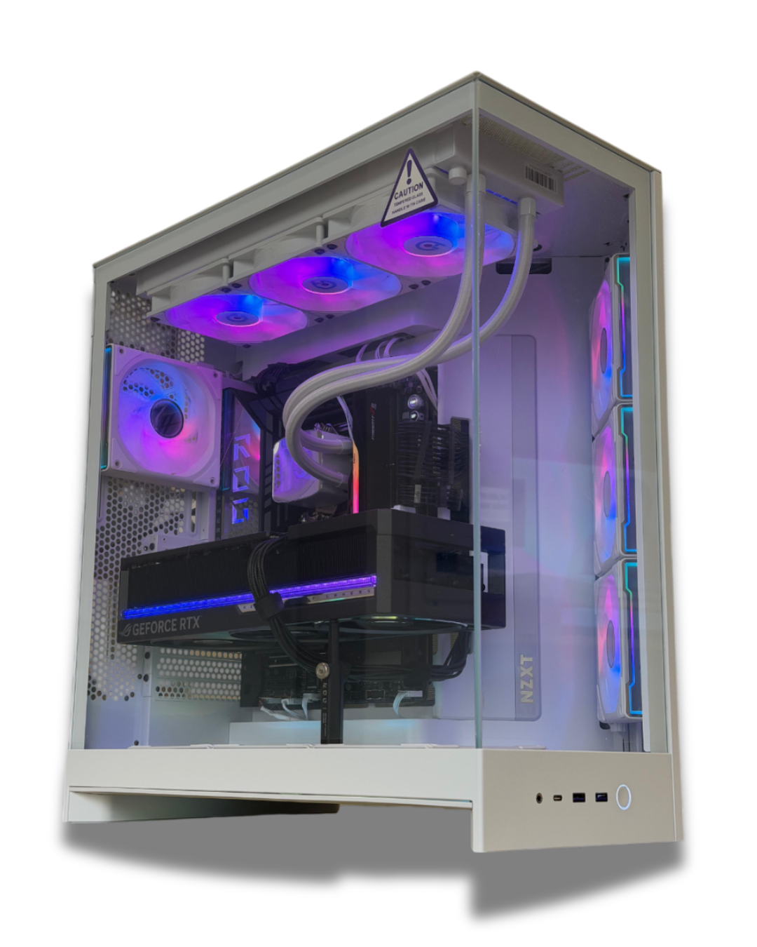 Azul Moderno Problemas de Computador Post para Instagram PC Gaming NZXT - Image 1