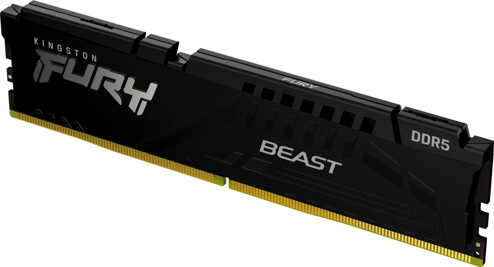modulo-kinston-ddr5-16gb-5600mhz-cl40-kf556c40bb-16-grande Memória RAM Kingston FURY Beast DDR5 5600MHz 16GB CL40 - Image 1